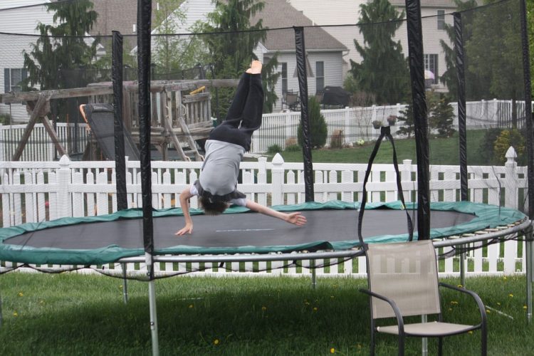 Child Bouncing